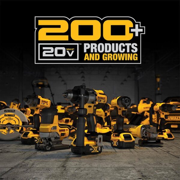 DCH273B 20V MAX XR Cordless Brushless 1 in. SDS Plus L-Shape Rotary Hammer (Tool Only) - Image 9