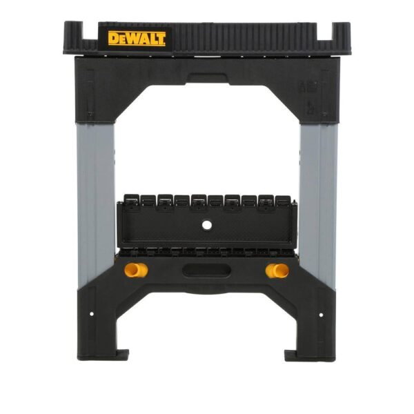 DWST11031 33 in. H Metal Folding Sawhorse with Adjustable Legs - Image 2