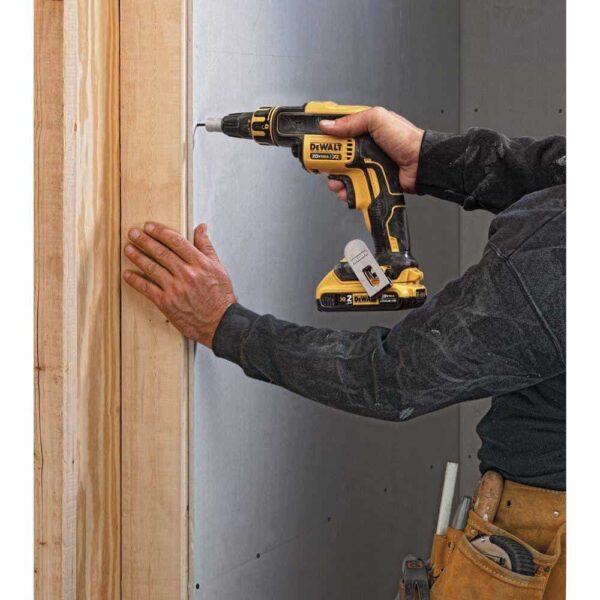 DCF620BW205 20V MAX XR Cordless Brushless Drywall Screw Gun and (1) 20V MAX XR Premium Lithium-Ion 5.0Ah Battery - Image 9