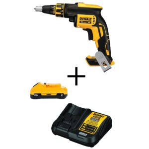 DCF620BW230C 20-Volt MAX XR Cordless Brushless Drywall Screw Gun with (1) 20-Volt 3.0Ah Battery   Charger
