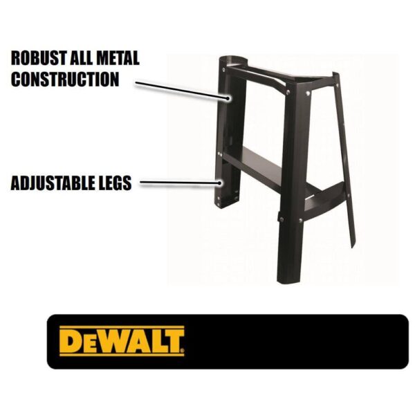 DW7880 Scroll Saw Stand with All-Metal Contruction   Adjustable Legs - Image 2
