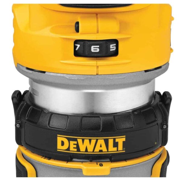 20V MAX XR Cordless Brushless Compact Router, (1) 20V 6.0Ah and (1) 20V 4.0Ah Batteries, and Charger - Image 9