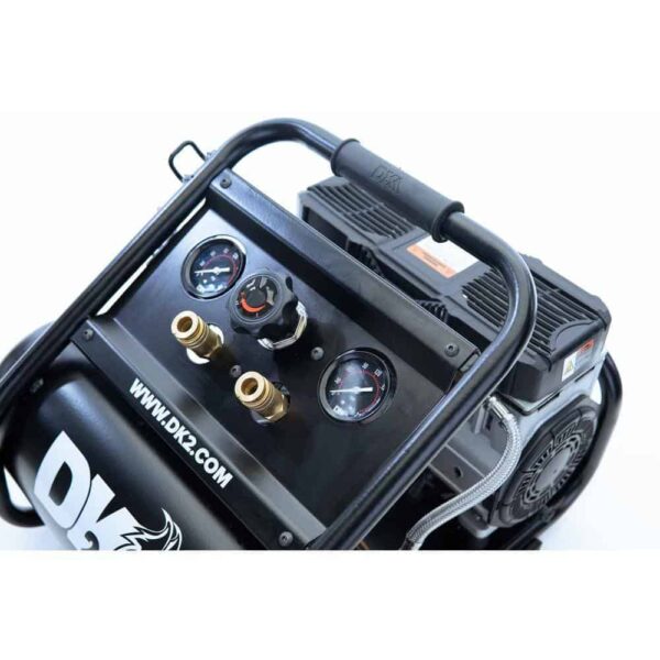 DK2 AC02G 2 Gal. 125 PSI Portable Silent Electric Air Compressor - Image 6