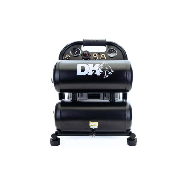 DK2 AC04G 4 Gal. 125 PSI Portable Silent Electric Air Compressor - Image 7
