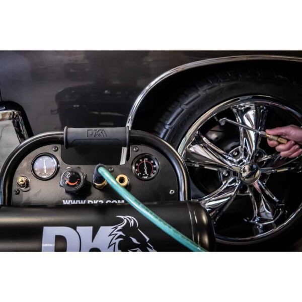 DK2 AC04G 4 Gal. 125 PSI Portable Silent Electric Air Compressor - Image 11