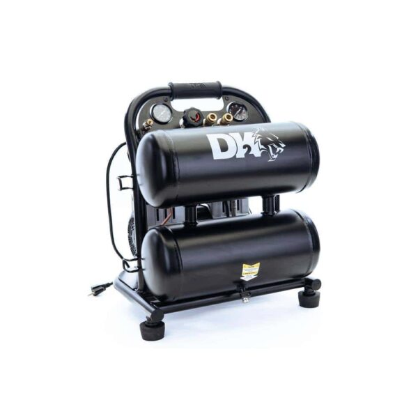 DK2 AC04G 4 Gal. 125 PSI Portable Silent Electric Air Compressor