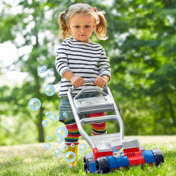 Fisher-Price Bubble Mower with Realistic Sounds, Push and Pull - Image 2