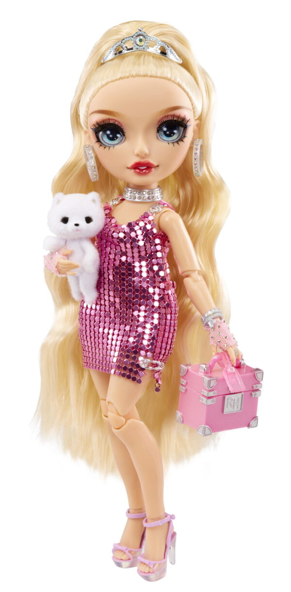 Rainbow High Premium Edition- Paris Hilton Collector Doll- 11 inch, 2022 Fashion Doll w/ Blond Hair, 2 Gorgeous Outfits to Mix   Match and Premium Doll Accessories. Great Gift and Collectors! - Image 2