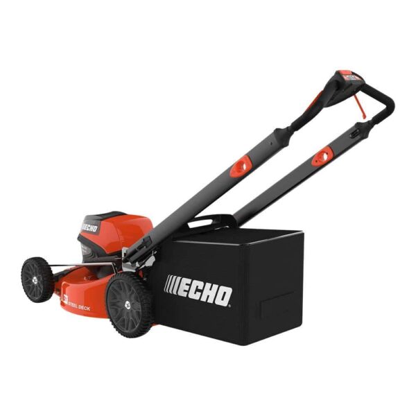 eFORCE 21 in. 56-Volt Cordless Battery Walk Behind Push Lawn Mower with 5.0 Ah Battery and Standard Charger - Image 5