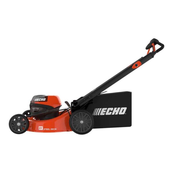 eFORCE 21 in. 56-Volt Cordless Battery Walk Behind Push Lawn Mower with 5.0 Ah Battery and Standard Charger - Image 6