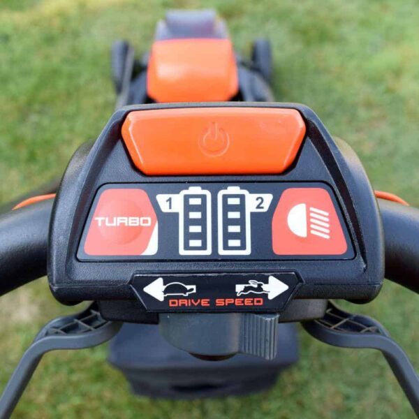 DLM-2100SPBT eFORCE 56-Volt 21 in. Cordless Battery Walk Behind Self-Propelled Lawn Mower (Tool Only) - Image 10