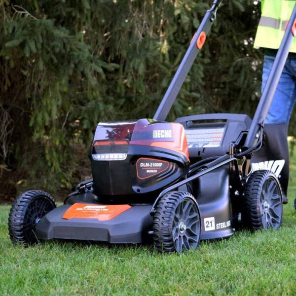 DLM-2100SPBT eFORCE 56-Volt 21 in. Cordless Battery Walk Behind Self-Propelled Lawn Mower (Tool Only) - Image 12