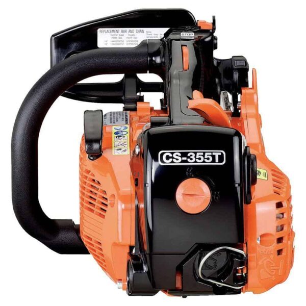 CS-355T-14 14 in. 35.8 cc Gas 2-Stroke Top Handle Chainsaw - Image 8