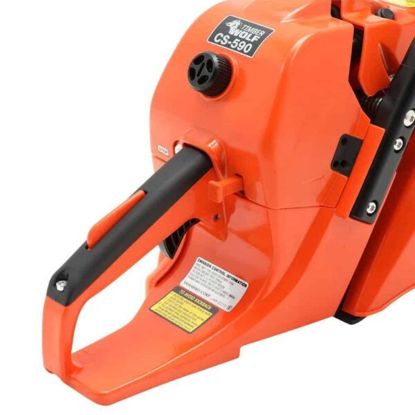 CS-590-24 24 in. 59.8 cc Gas 2-Stroke Rear Handle Timber Wolf Chainsaw - Image 10