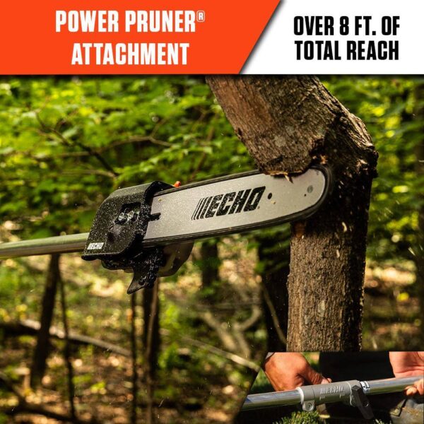 99944200532 8 ft. Power Pruner Pole Saw Attachment with 10 in. Bar and Chain for  Pro Attachment Series - Image 2