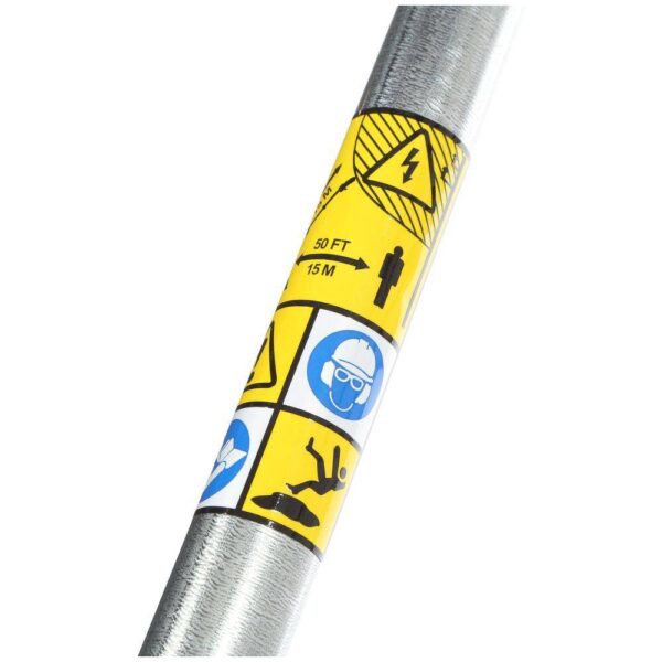 99944200532 8 ft. Power Pruner Pole Saw Attachment with 10 in. Bar and Chain for  Pro Attachment Series - Image 3