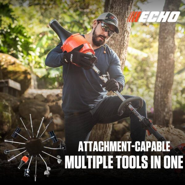99944200532 8 ft. Power Pruner Pole Saw Attachment with 10 in. Bar and Chain for  Pro Attachment Series - Image 7