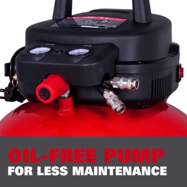ECOMAX AT01111P-06-04 6 Gal. 150 PSI Electric Pancake Air Compressor - Image 7