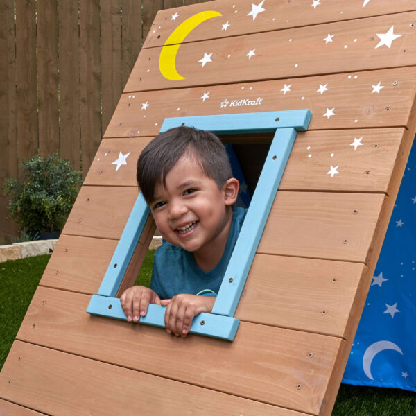A-Frame Wooden Hideaway    Climber Toddler Climbing Toy - Image 5