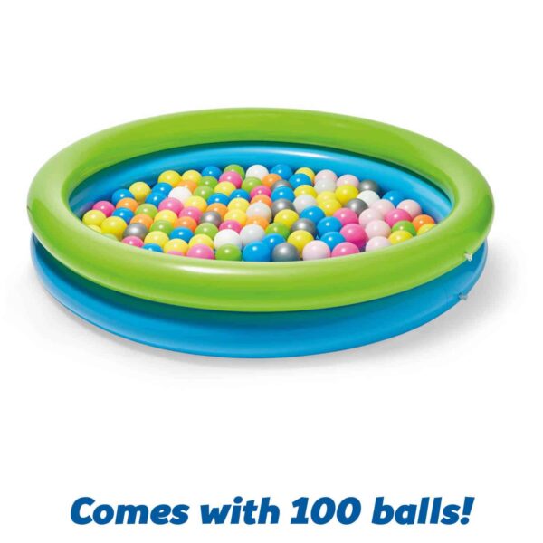 Kidoozie B-Active Jumbo Splash n  Play Ball Pit, 50  Pool, 100 Balls, Suitable for Ages 2 Years and Up - Image 2