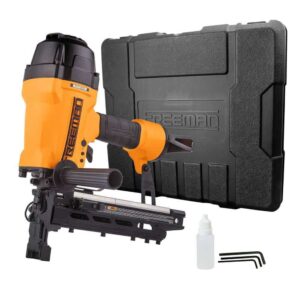 G2FS9 2nd Generation Pneumatic 9-Gauge 2 in. Fencing Stapler with Case, T-Handle, Belt Hook, and 1/4 in. NPT Air Connector