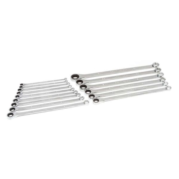 85985-07 15-Piece 72-Tooth 12-Point XL GearBox Double Box Ratcheting Metric Wrench Set - Image 4