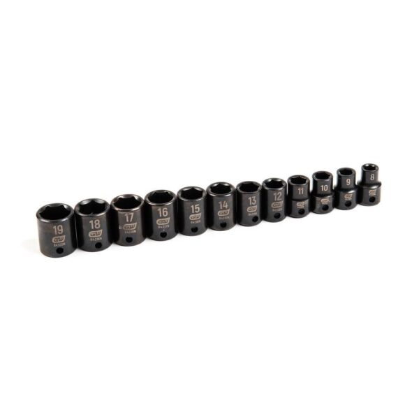 1006452338 34-Piece Metric 3/8 in., 1/2 in. Impact Socket Tray Set - Image 5