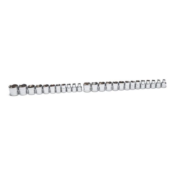 1008066262 3/8 in. Drive 90-Tooth 6-Point Standard and Deep SAE/Metric Mechanics Tool Set (58-Piece) - Image 11