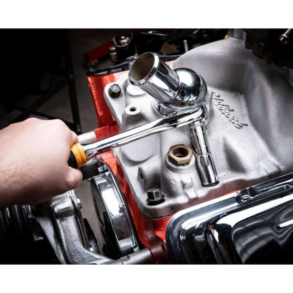 3/8 in. and 1/2 in. Drive 90-Tooth Standard and Deep SAE/MM Ratchet and Socket Set (111-Piece) - Image 10
