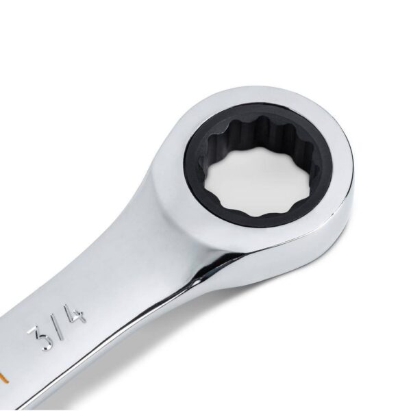 1006137126 SAE/MM 90-Tooth Pro Combination Ratcheting Wrench Tool Set with Tray (18-Piece) - Image 7