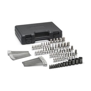 1003015073 1/4 in., 3/8 in. and 1/2 in. Drive SAE/Metric Master Hex and Torx Bit Socket Set (84-Piece)