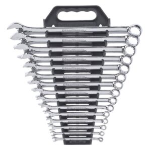1001054224 12-Point SAE Long Pattern Combination Wrench Set (15-Piece)