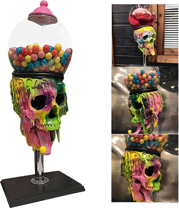 Halloween Skull Bubble Gum - Image 5