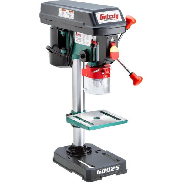 Industrial G0925 8 in. 5-Speed Benchtop Drill Press with 1/2 in. Chuck Capacity - Image 7