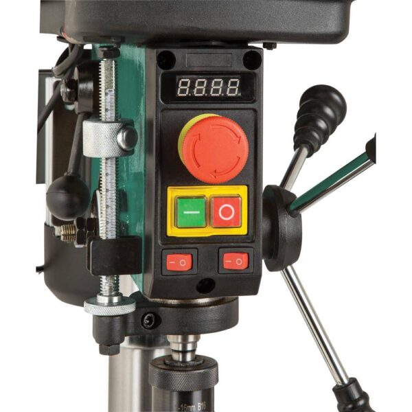 Industrial T31739 12 in. Variable-Speed Benchtop Drill Press with 5/8 in. Chuck Capacity and Laser - Image 3