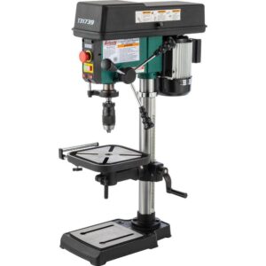 Industrial T31739 12 in. Variable-Speed Benchtop Drill Press with 5/8 in. Chuck Capacity and Laser
