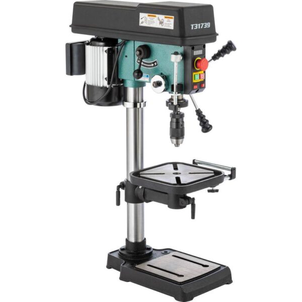 Industrial T31739 12 in. Variable-Speed Benchtop Drill Press with 5/8 in. Chuck Capacity and Laser - Image 5