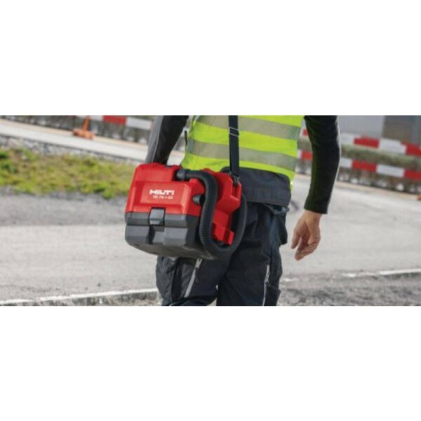 2248004 22-Volt  Li-Ion VC 75 CFM 1 Gal Cordless 1.6 PSI Dust Vacuum w/Hose, Filter and Fleece Bag (Battery Not Included) - Image 2