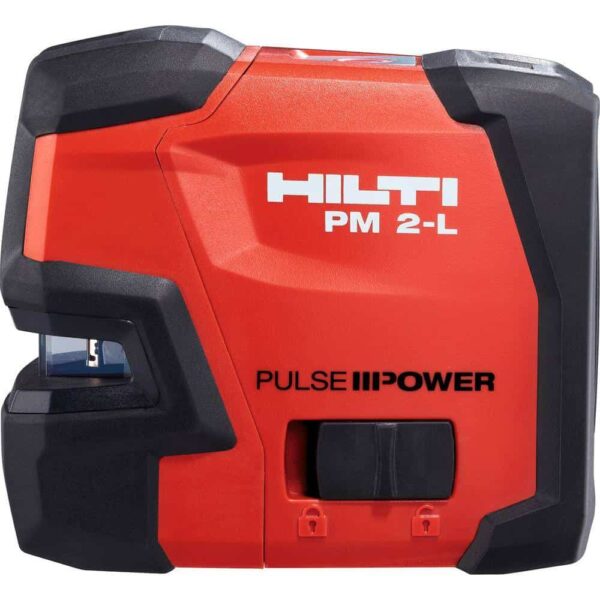 Hilti 2047044 33 ft. PM 2-L Red Line Laser with (2) AA Batteries - Image 8