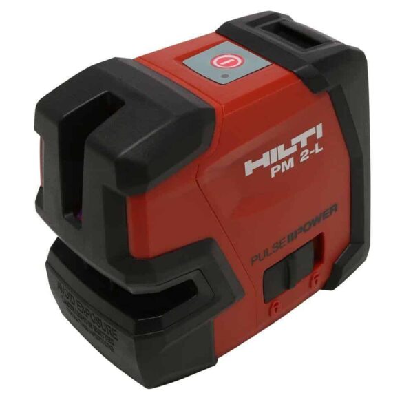 Hilti 2047044 33 ft. PM 2-L Red Line Laser with (2) AA Batteries - Image 2