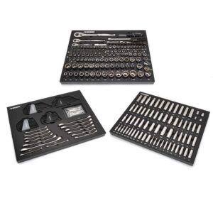 Mechanics Tool Set in EVA Trays (290-Piece)