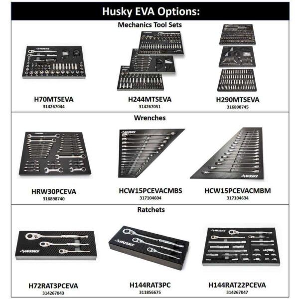 Mechanics Tool Set in EVA Trays (290-Piece) - Image 8