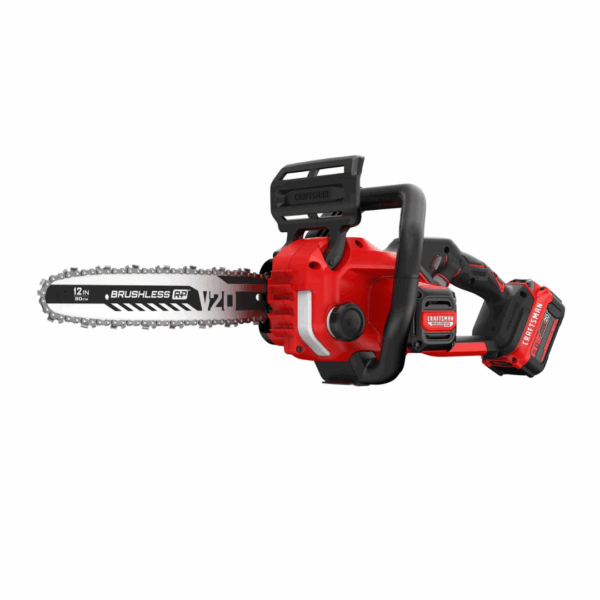 V20 BRUSHLESS RP CMCCS630P1 12 in. 20 V Battery Chainsaw Kit (Battery   Charger)