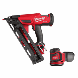 2839-20-2648-20 M18 FUEL 18-Volt Lithium-Ion Brushless Cordless Gen II 15-Gauge Angled Nailer with Random Orbit Sander