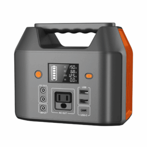 EnginStar Portable Power Station 150W 155Wh Solar Generator 110V 42000mAh Portable Power Bank w/AC Outlet
