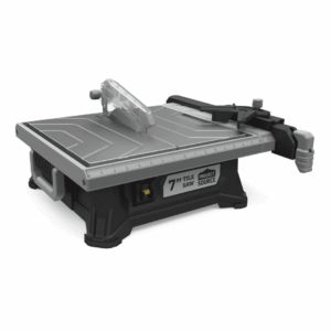Project Source Tile Saw PSWS-B7-20 7-in 4.8-Amp Wet Tabletop Corded