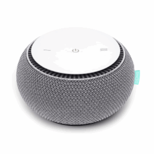 SNOOZ Smart White Noise Machine   Real Fan Inside for Non-Looping White Noise Sounds, Cloud