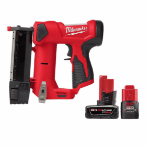 2540-20-48-11-2460-48-11-2430 M12 12-Volt 23-Gauge Lithium-Ion Cordless Pin Nailer with M12 6.0Ah and M12 3.0Ah Battery Packs