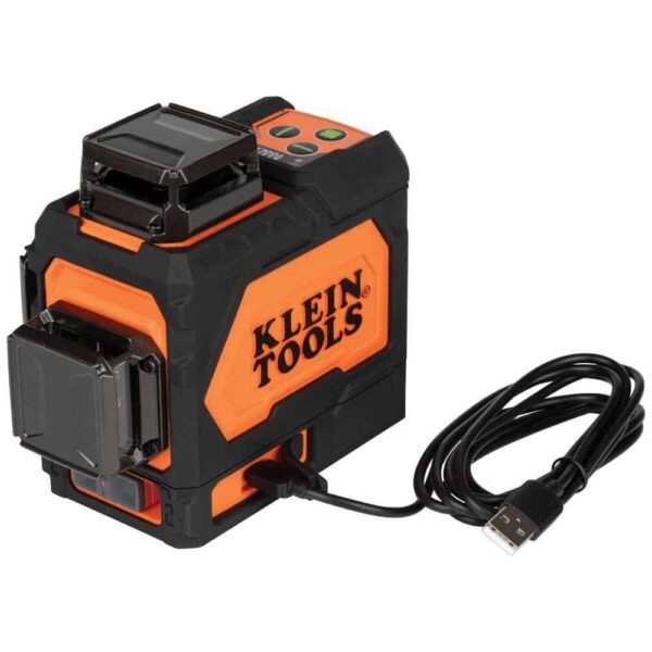 Klein Tools 93PLL Rechargeable Self-Leveling Green Planar Laser Level - Image 6