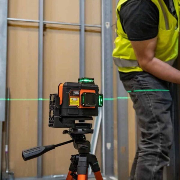 Klein Tools 93PLL Rechargeable Self-Leveling Green Planar Laser Level - Image 13